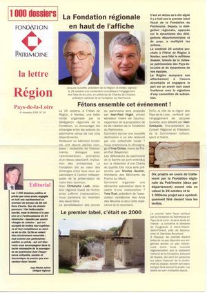 Lettre Pays de la Loire n°20