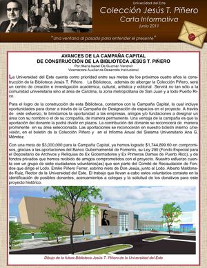 Carta Informativa CJTP junio 2011