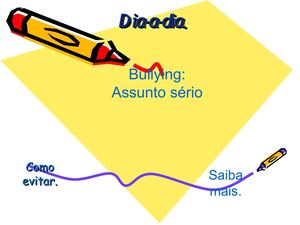 Trabalho sobre o bullying 7° ano A