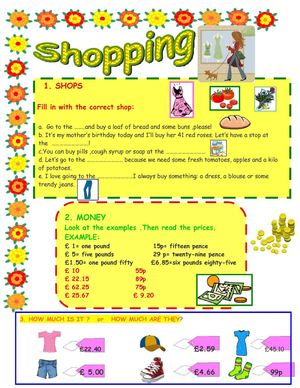 English worksheets
