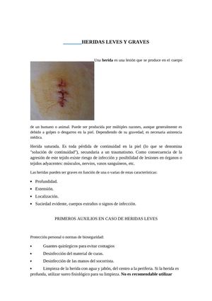 CARTILLA PRIMERO AUXILIOS