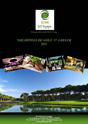 Nos Hôtels de Golf à Belek