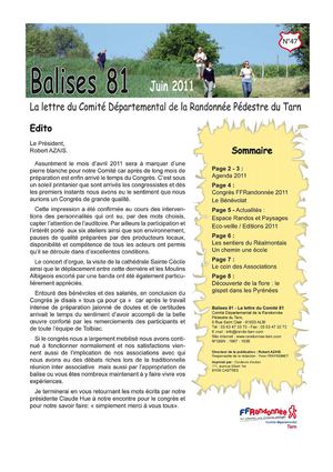 Balises 81 n°47 / Edition juin 2011