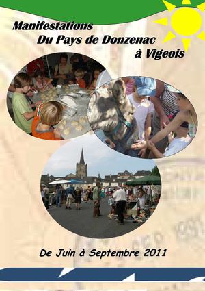 Guide des manifestations estivales du Pays de Donzenac à Vigeois