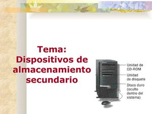 UNIDADES DE ALMACENAMIENTO