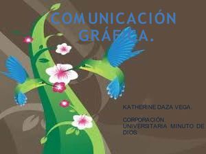 características de comunicación gráfica.