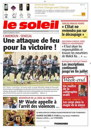 Edition du 04-05 Juin 2011
