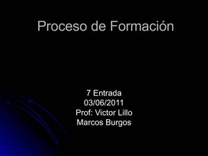 Proceso de Formacion