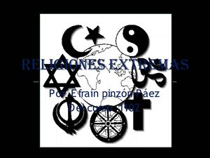 religiones extremistas 