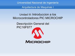Clase #8 Descripcion General del PIC16F877
