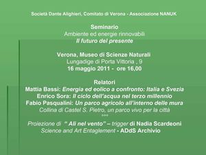 MATTIA BASSI: Energia ed eolico a confronto: Italia e Svezia 