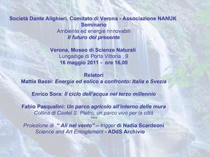 ENRICO SORA: Il ciclo dell’acqua nel terzo millennio