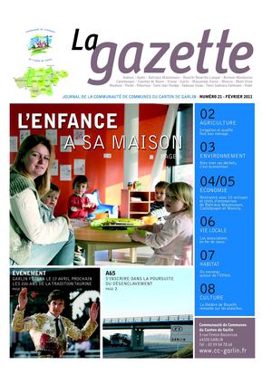Gazette n°21 Communauté communes de Garlin