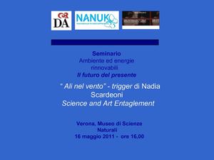 NADIA SCARDEONI: Ali nel vento
