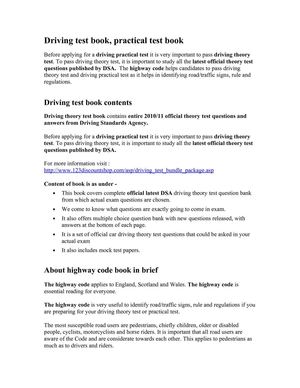 Driving-test-book-practical-test-book-read-all-contents-carefully