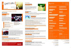 A l'affiche n°11 - Juillet - Août 2011