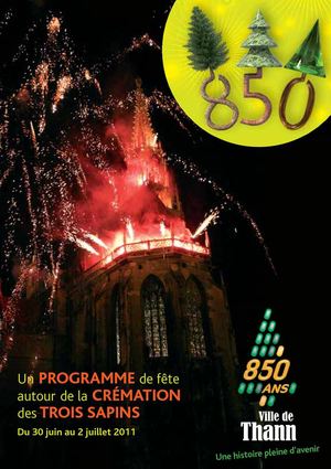Programme de la Crémation des 3 sapins 