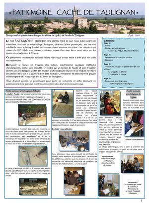 Petit journal Taulignan