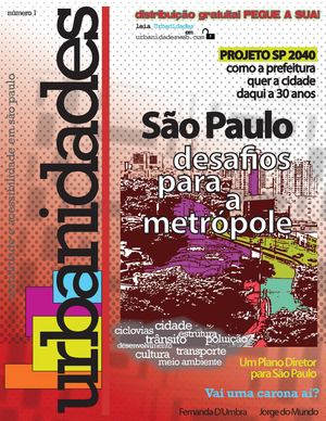 Revista Urbanidades #1, junho 2011