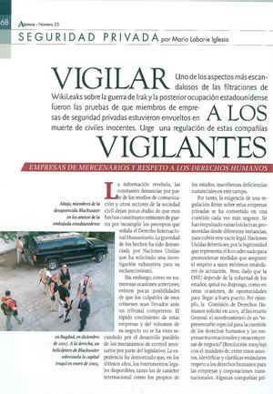 Vigilar a los Vigilantes (Internacional)