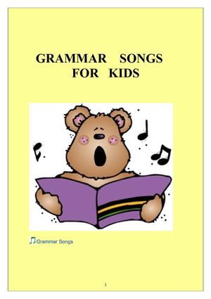 Grammar Songs