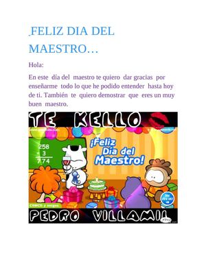 feliz dia pedro villamil 