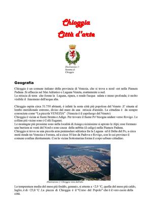 Chioggia! Città d'arte.