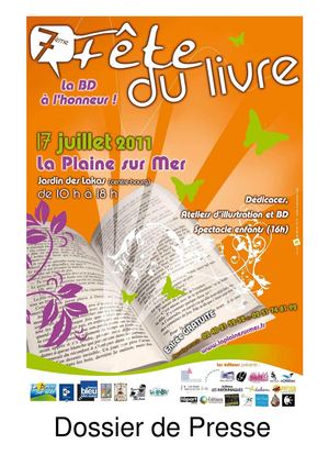 7ème Fête du Livre: dossier de presse