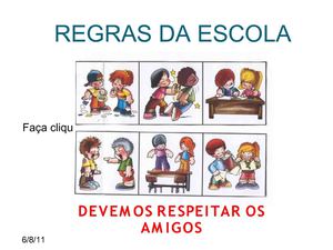 Regras da Escola