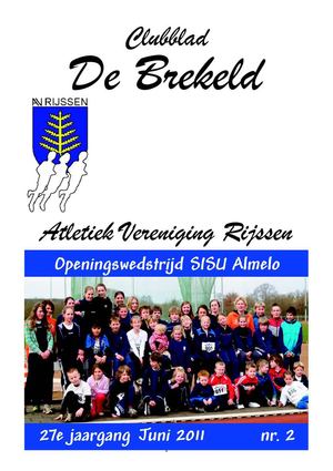 Clubblad AV Rijssen Juni 2011