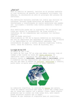 reciclaje