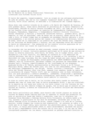 EL BAILE DEL PAPELON DEL ESTADO YARACUY EN VENEZUELA