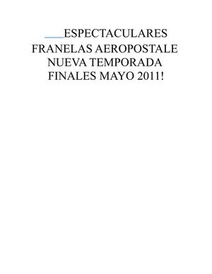 Coleccion final mayo 2011