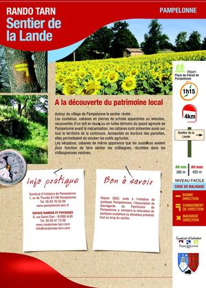 Fiche randonnée - Sentier de la Lande