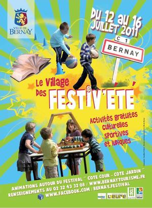 Bernay, Festiv'été :  les animations pendant les festival 2011
