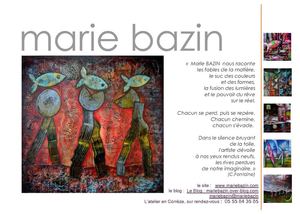 Marie Bazin, artiste peintre...Book