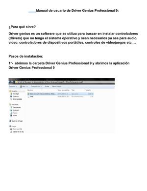 manual de driver genius