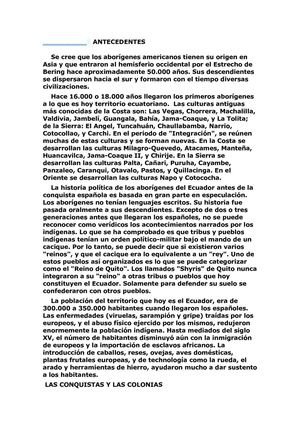 la conquista y colonia