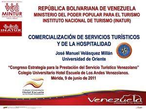 Comercialización en Turismo y Hospitalidad.