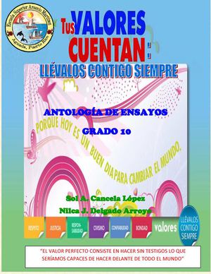Tus Valores cuentan: llévalos contigo siempre
