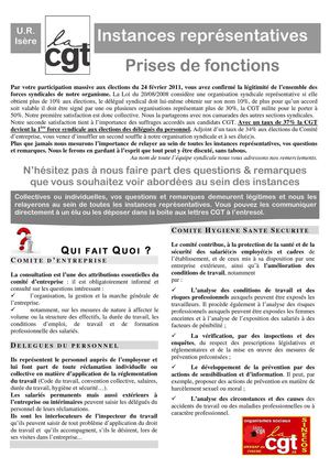 Tract remerciement Election UR
