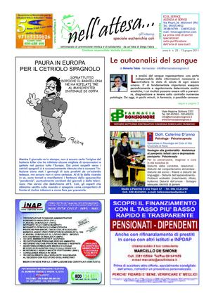 Newletter N°23 del 13 Giugno del Settimanale NELLATTESA.it - ANIO Onlus