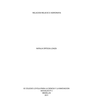 Relieve e Hidrografia