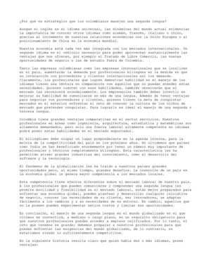 IMPORTANCIA DEL BILINGÜISMO EN LA EDUCACIÓN