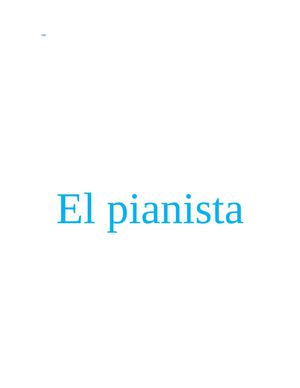 el pianista