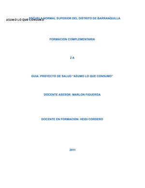 PROYECTO DE SALUD
