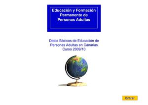 Datos básicos curso 2009-2010