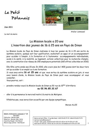 Le Petit Pôtanais - Juin 2011 