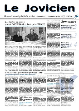N°16 Mars 2000
