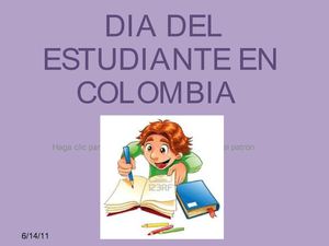 DIA DEL ESTUDIANTE EN COLOMBIA